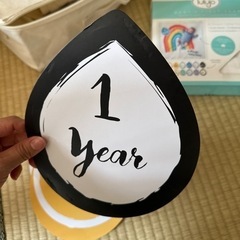 【今週処分】月齢フォトファーストイヤーベビーフォトの画像