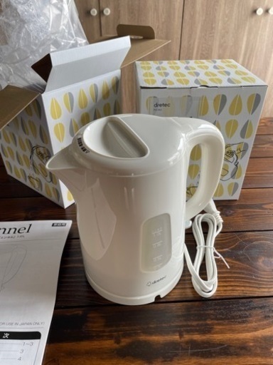 電気ケトル(新品2台　800円／台)
