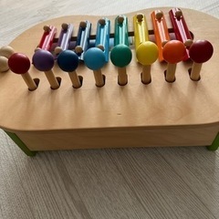 受付終了　木琴　森のおもちゃの画像