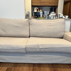 お譲りします！！家具 ソファ IKEA KIVK 3人掛けソファ...