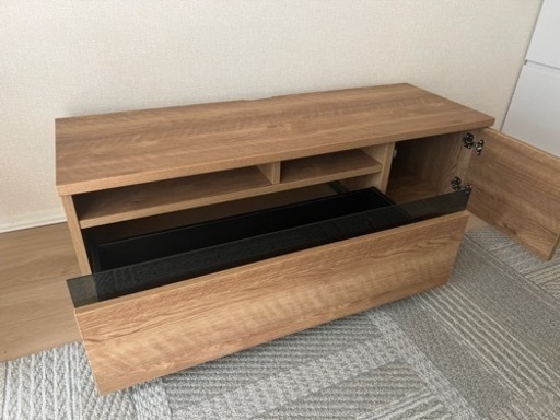 【美品】LOWYA  幅120cm テレビ台　シャビーナチュラル  