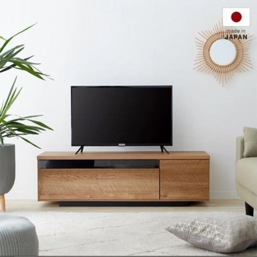 【美品】LOWYA  幅120cm テレビ台　シャビーナチュラル  