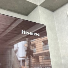 ☑︎ご成約済み🤝 Hisense 大型3ドア冷蔵庫✨ 上品なガラスブラウン🥃の画像