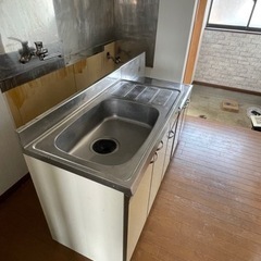 【決まりました】流し台　キッチン　中古の画像