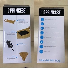 【新品•未使用】PRINCESS Table Grill Mini Pureの画像