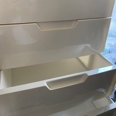 ホワイト 家具 収納家具 タンス、衣類収納の画像