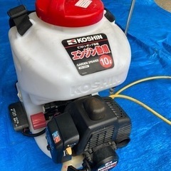 工進背負式エンジン動噴E S-10DX
