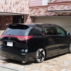 検査6年6月アエラス 実走行5.6万km/ギャルソンDAD仕様/改造多数/ギャルソン20インチ/車高調/社外マフラー/SDナビ/地デジ/Bluetooth音楽/ETCの画像