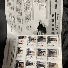 トレーニングチューブ＆バランスボールの画像