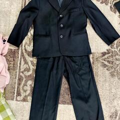 【卒園・入学】キッズ フォーマル スーツ ブラック 110〜120cm 男の子の画像