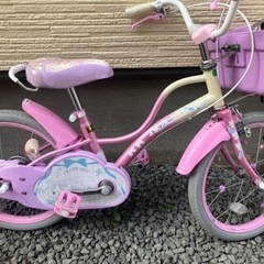 ボンボンリボン 子供用自転車