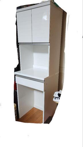 【相談中】ニトリ　食器棚　白　ホワイト