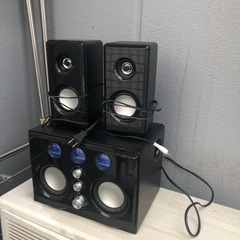 ❗️引き取り先決定❗️【片方音が出ない】ステレオコンポ