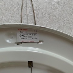 ★NEC　シーリングライト　8LV217/照明器具・LEDではありません。ひもタイプ　中古品・本体のみ/照明/電灯　の画像
