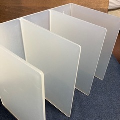 無印良品 スチロール仕切りスタンド の画像
