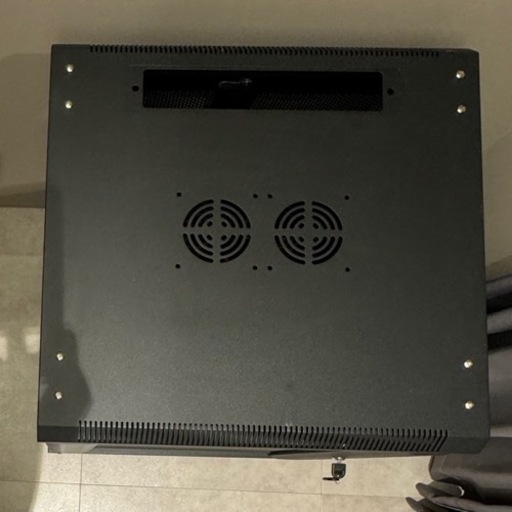 ネットワーク収納ラック 鍵付き 100-SV013 サンワサプライ