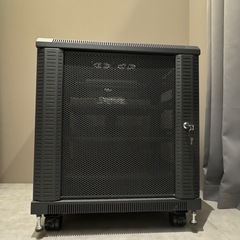 ネットワーク収納ラック 鍵付き 100-SV013 サンワサプライ