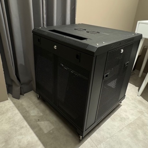 ネットワーク収納ラック 鍵付き 100-SV013 サンワサプライ