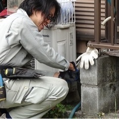 エアコン工事見習い◦手伝いの画像
