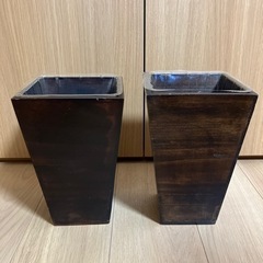 フラワーアレンジ用の器２つ