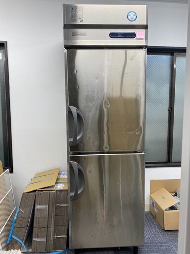 【中古・業務用冷凍庫】福島工業株式会社 Fukushima kogyo / URN-062FM6 / 縦型 業務用 2ドア冷凍庫 厨房