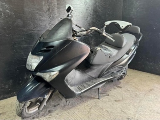 ★支払総額4.6万円★書類完備！始動動画あり♪ ヤマハ マジェスティ125FI 社外マフラー！車格大きい小型スクーター！4スト、インジェクション♪通勤通学に！