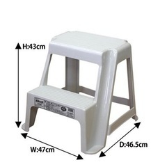 軽量ステップ　踏み台　耐荷重：約100Kg　まとめて2台　ほとんど未使用の画像