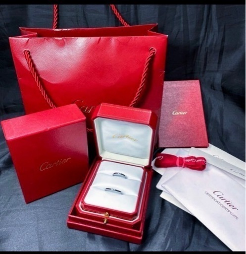 カルティエ　ペアリング　24号／11号