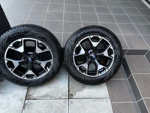 17インチ　SUBARU 純正ホイール　Pirelli スタッドレス　ICEZERO ４本セット