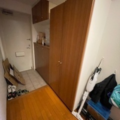 室内ドア　クローゼット建具　キッチンカウンター　キッチン吊り戸棚の画像