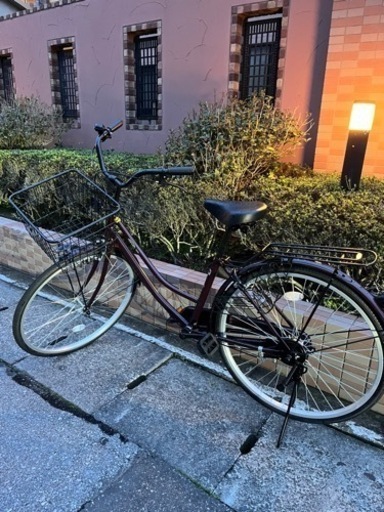 [取引中]値下げ中！新品同様26インチ通勤通学自転車