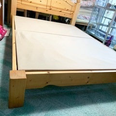 家具 ベッド ダブルベッドの画像