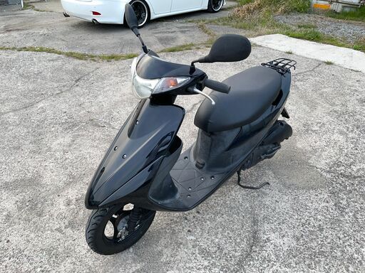 スズキ 原付 アドレスV50 CA42A UZ50XK6 スクーター 50cc インジェクション車 Fi 4スト 実働 機関良好 黒 ブラック 鳥取 陸送可 販売証明可