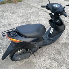 スズキ 原付 アドレスV50 CA42A UZ50XK6 スクーター 50cc インジェクション車 Fi 4スト 実働 機関良好 黒 ブラック 鳥取 陸送可 販売証明可の画像