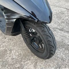 スズキ 原付 アドレスV50 CA42A UZ50XK6 スクーター 50cc インジェクション車 Fi 4スト 実働 機関良好 黒 ブラック 鳥取 陸送可 販売証明可の画像