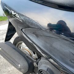 スズキ 原付 アドレスV50 CA42A UZ50XK6 スクーター 50cc インジェクション車 Fi 4スト 実働 機関良好 黒 ブラック 鳥取 陸送可 販売証明可の画像