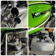 KAWASAKI カワサキ KH400 ケッチ 1978年 フルレストア エンジン 不具合無し バイク 旧車 希少車 中古 中型 宮城の画像