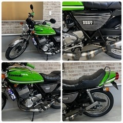 KAWASAKI カワサキ KH400 ケッチ 1978年 フルレストア エンジン 不具合無し バイク 旧車 希少車 中古 中型 宮城の画像