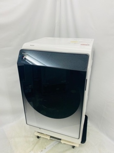 2022年製 SHARP ドラム式洗濯乾燥機 ES-W114-SL 左開き 洗濯11.0kg/乾燥6.0kg 液体洗剤自動投入