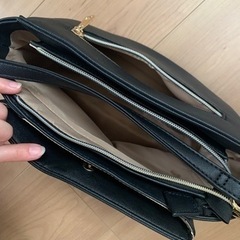 購入者様決定　
ほぼ未使用品　ショルダーバッグ　黒の画像