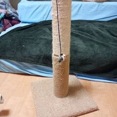 猫用　爪とぎポール　キャットポール