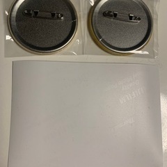 缶バッチ写真の画像