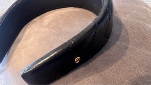 GUCCI 黒カチューシャ ほぼ未使用