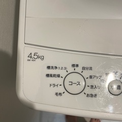 Haier BW-45A 4.5キロ洗濯機の画像