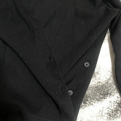 韓国のもの/ アンバランスニットカーディガンの画像