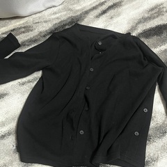 韓国のもの/ アンバランスニットカーディガン