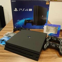 PS4 Pro CUH-7100BB01 1TB 本体　ゲーム付き