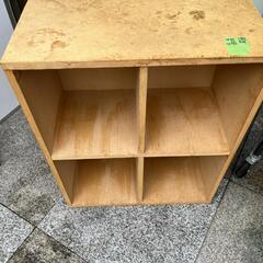★新入荷 収納家具 レコードラック レコードボックス 2段 ラック 収納棚 棚 カラーボックスの画像