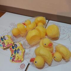 アヒルちゃんファミリー　お風呂　水遊び　アヒル