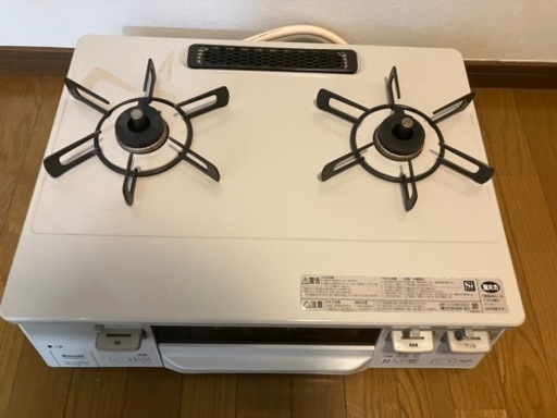 【値下げしました】【美品】リンナイガスコンロ 都市ガス 2018年 両面グリル